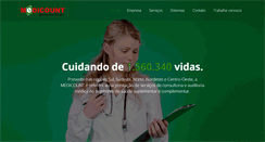 Desktop Screenshot of medicount.com.br