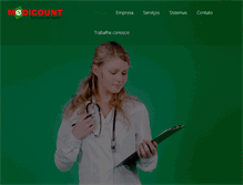 Tablet Screenshot of medicount.com.br