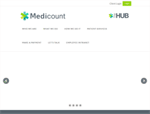 Tablet Screenshot of medicount.com